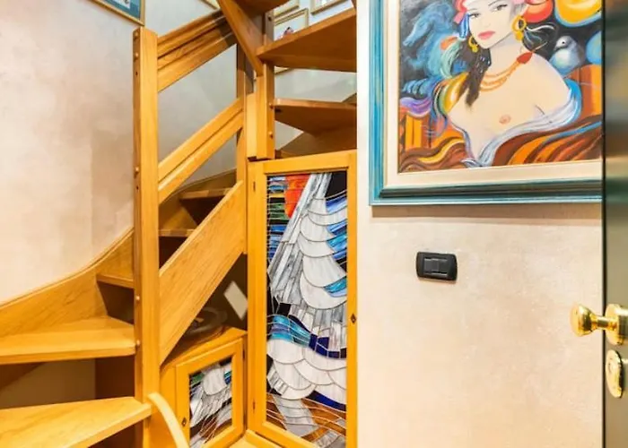 La Mansarda Al Mare Centro Storico Di Con Garage Apartamento